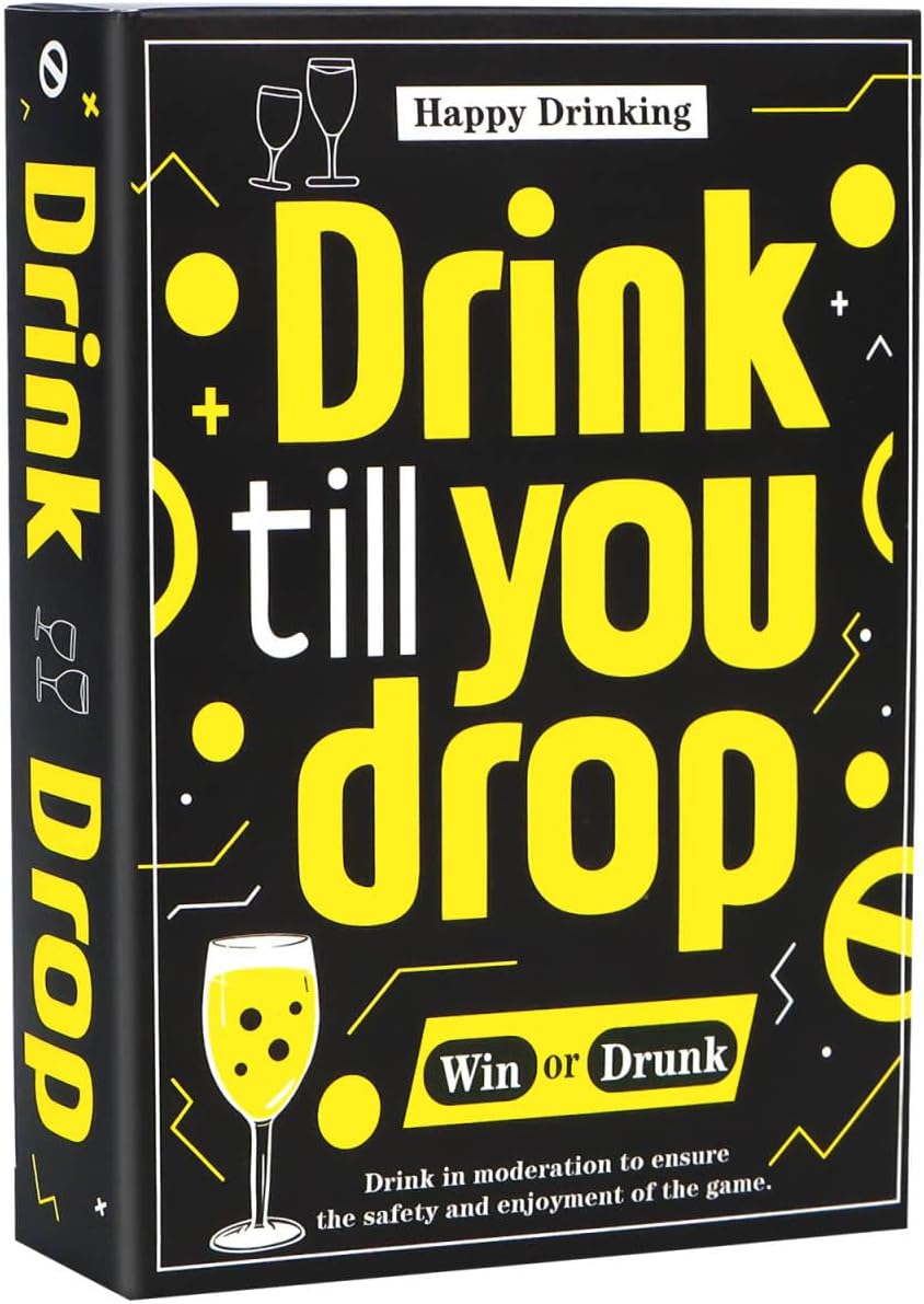 Sondeng 150pcs Drinking Card Game for Adults - Party, Date Night, Hen Party - Multiple Hilarious Risk Dares Interactive Challenge Play With Couples Families