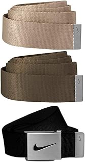 Nike Men's 3 Pack Web Belt
