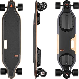 MEEPO Campus/V3S/V5/ER/ENVY Electric Skateboard with Remote, Top Speed Up to 29 Mph, 4 Speed Smooth Braking, Easy Carry Handle Design, Suitable for Adults & Teens Beginners