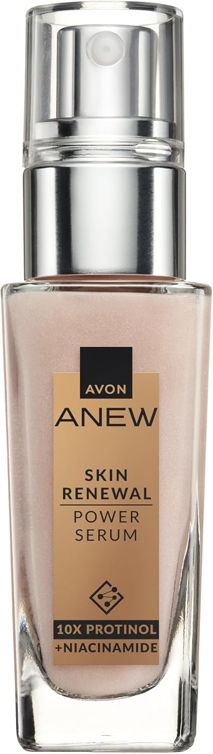 Avon Anew Renewal Power Serum, Formulated with Protinol™ Technology and Niacinamide, for 7 Powerful Skin Benefits in 7 Days, 30ml