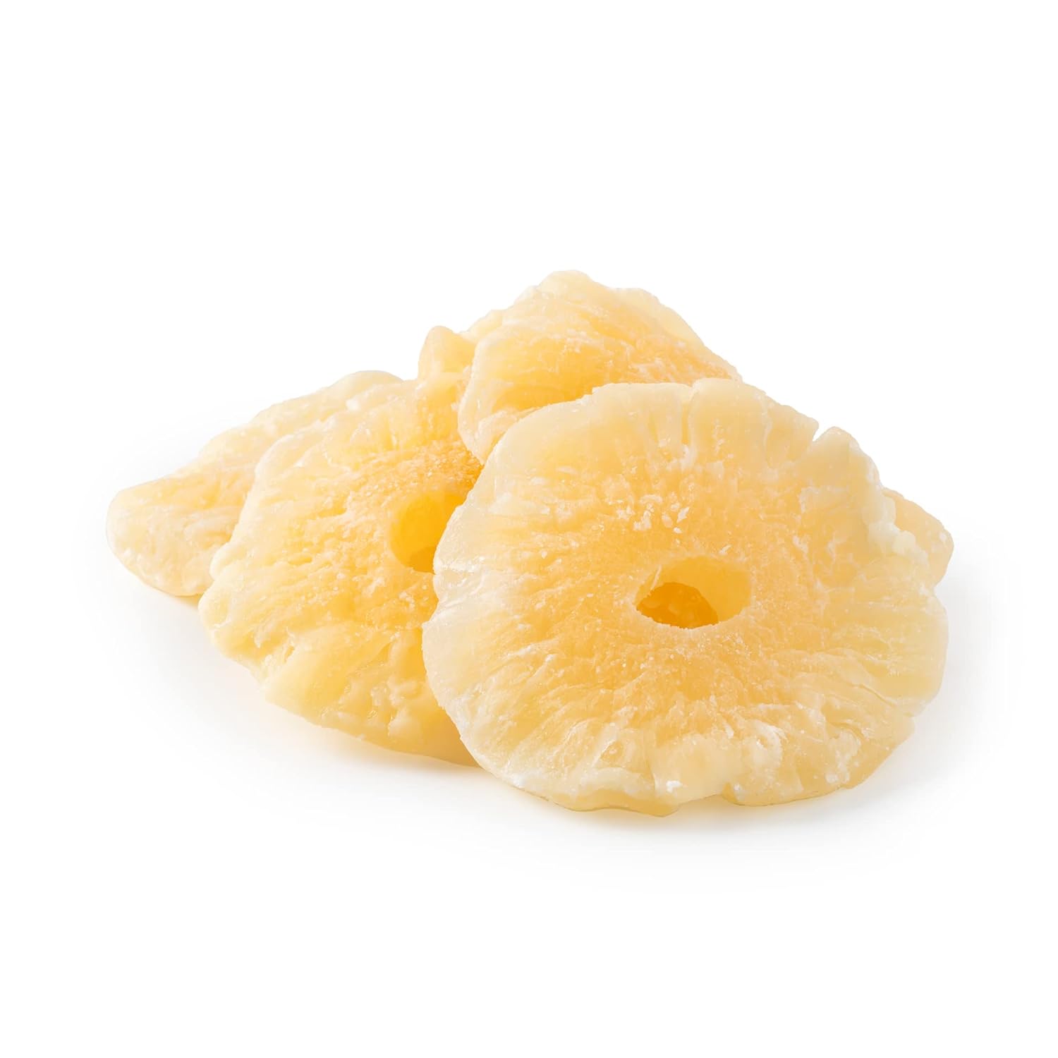 NUTS U.S. - Dried Pineapple Ring (Unsulphured) | Low Sugar | No Color Added | Natural | Packed in a Resealable Bag!!! (2 LBS)