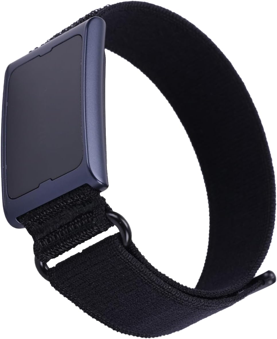 Nylon Loop Compatible with Amazfit Helio Strap, Breathable Hook and Loop Wrist Band