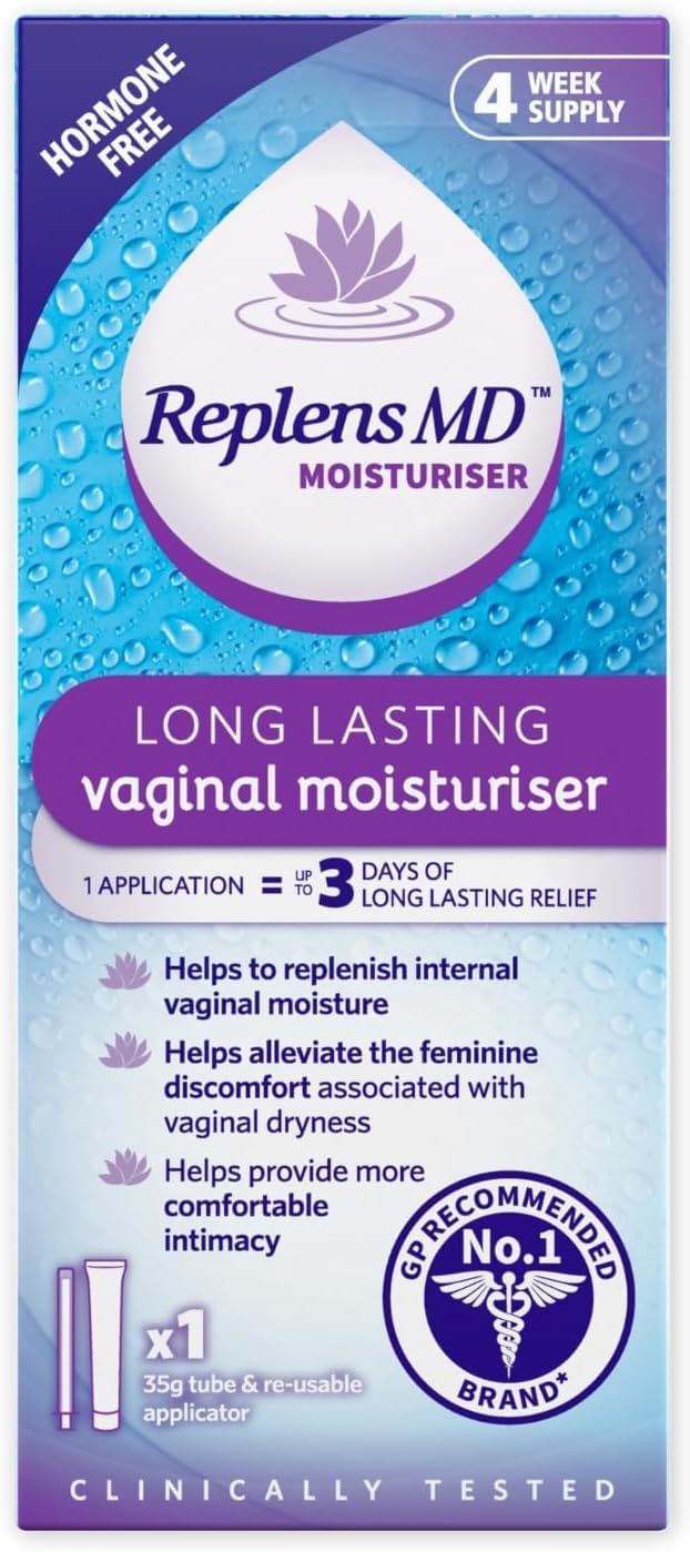Longer Lasting Vaginal Moisturiser, 35g Tube & Applicator, Pack of 6