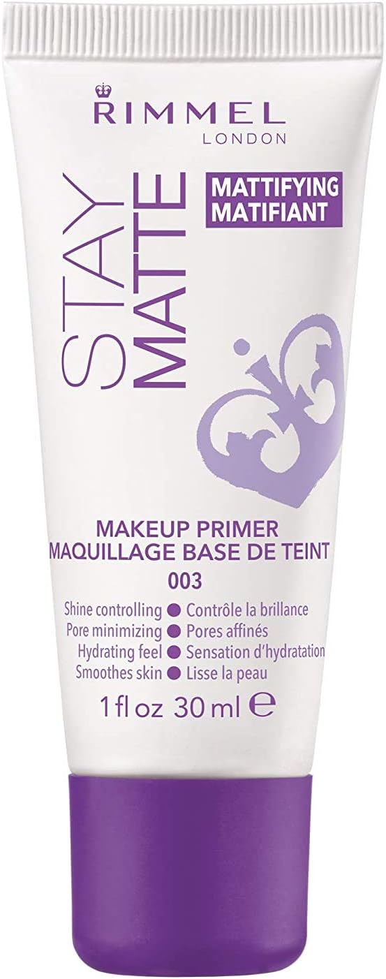 Rimmel London Stay Matte Primer, Transparent, 30 ml