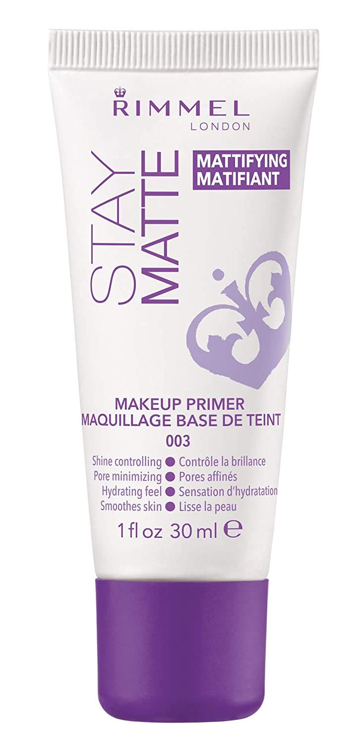 Rimmel London Stay Matte - 003 - Primer, Ultra-Lightweight, Controls Shine, Doesn’t Feel Greasy, 1oz