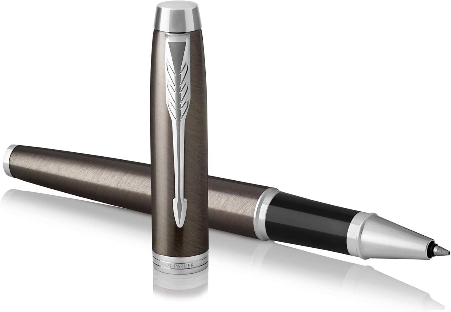 Parker IM Rollerball Pen | Dark Espresso | Fine Point Black Ink | Gift Box