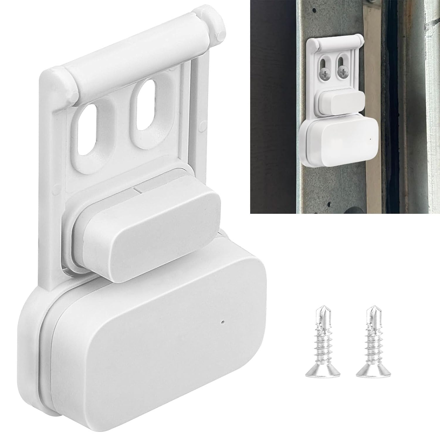 Garage Door Mount Bracket for A-qara Door and Window Sensor, Easy Installation Garage Door Security Accessory