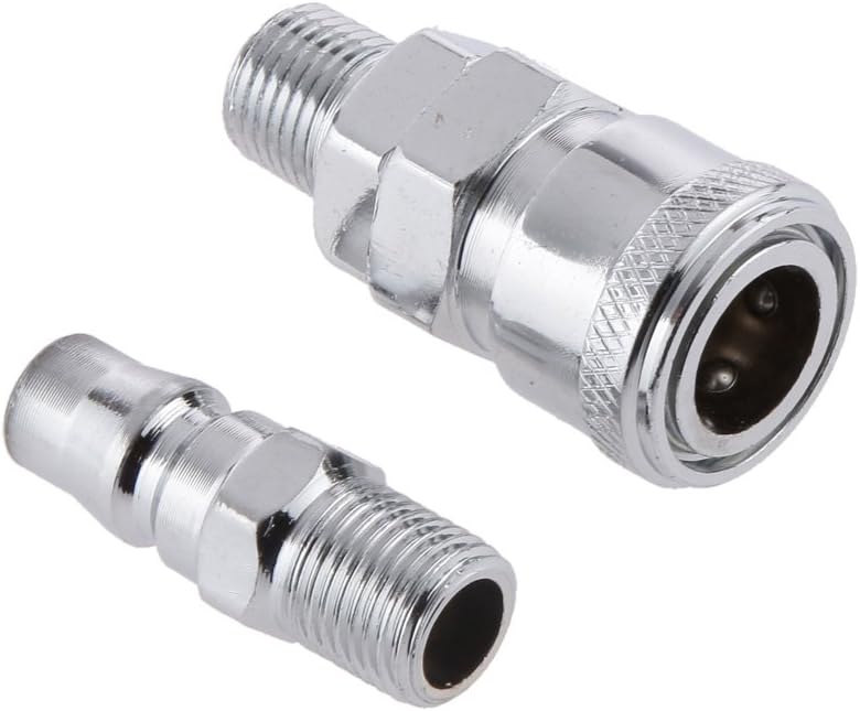 1Pair SM20 PM20 Air line Hose Connector Coupler for Compressor