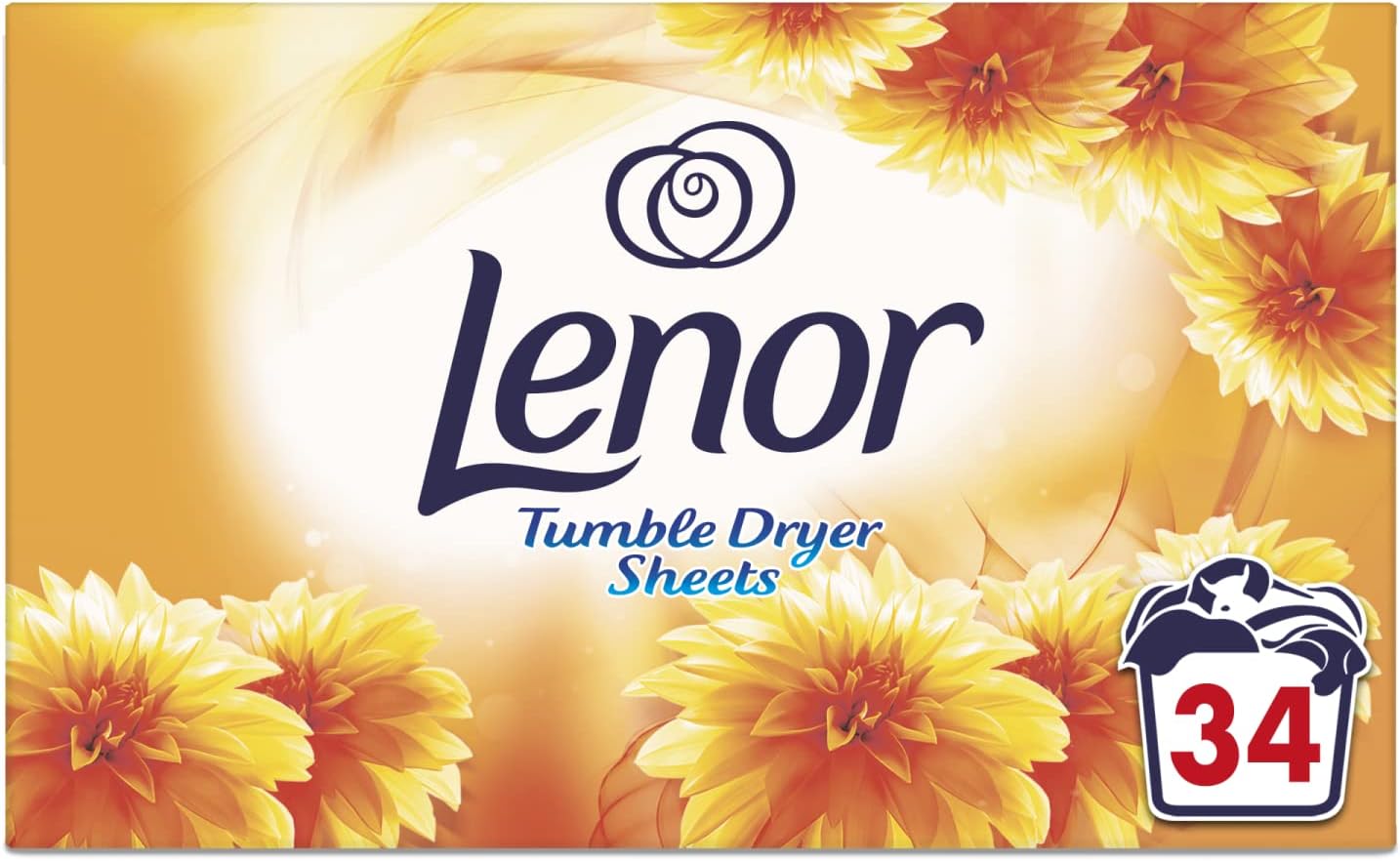 Lenor Tumble Dryer Sheets 34 Sheets Summer Breeze