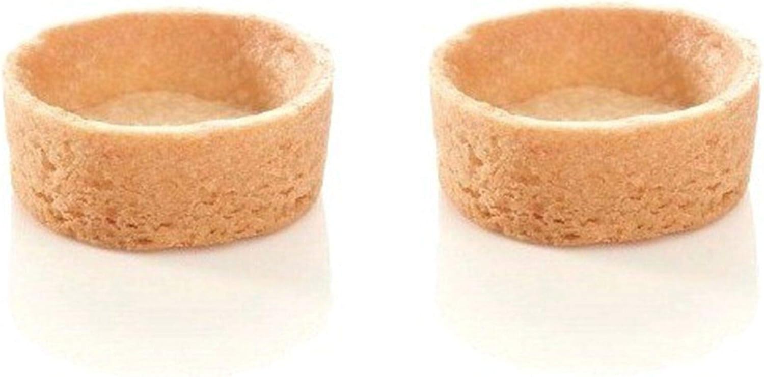 Pidy Mini Trendy Shortcrust Pastry Shell Round, Neutral - 96 Individual Shells