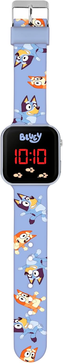 Bluey Boy's Digital Quartz Watch with Silicone Strap BLY4081