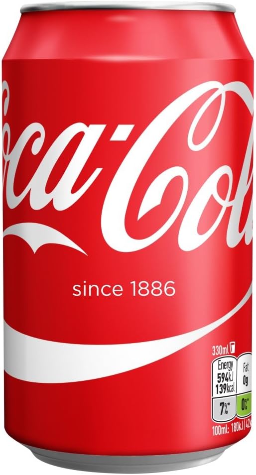 Coca Cola Soft Drink, 330 ml