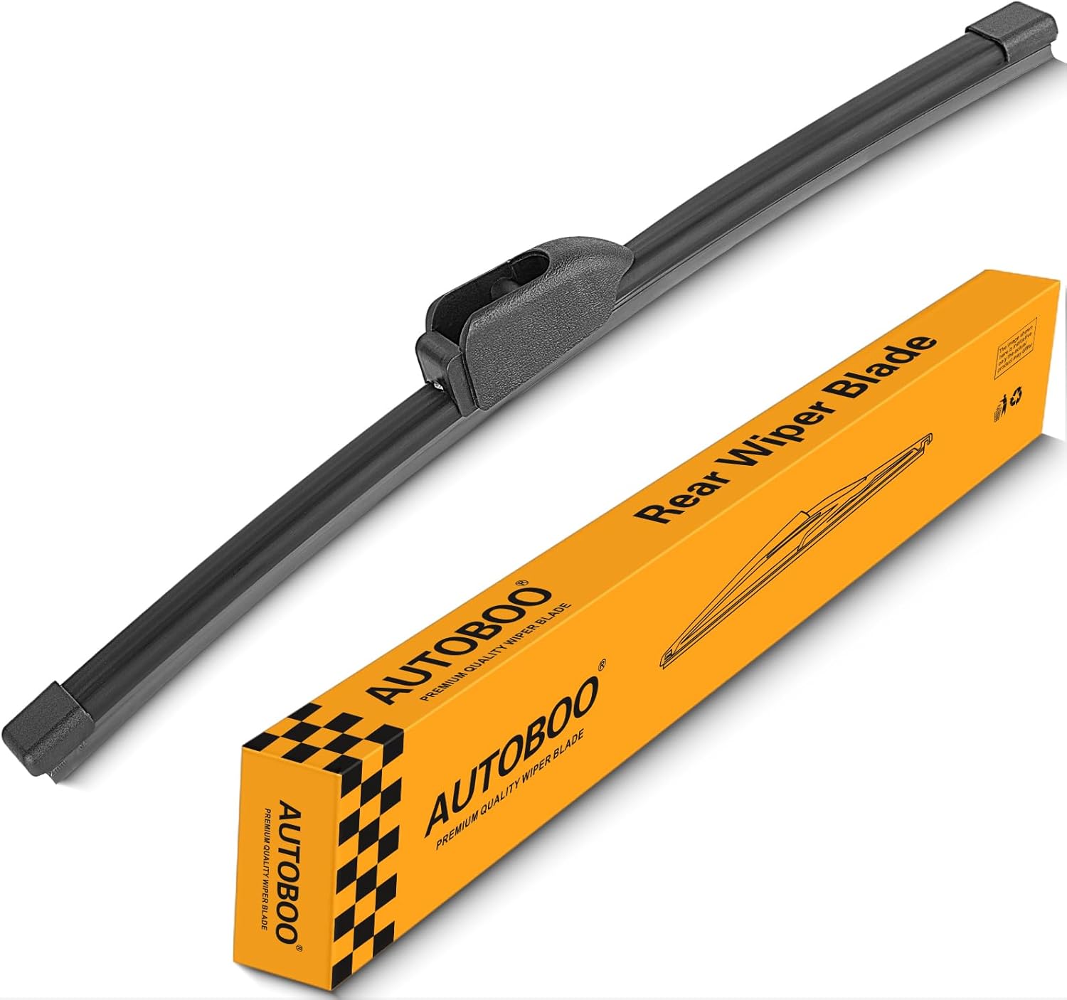 AUTOBOO 12 Inch Rear Wiper Blade for Replacement Kia Niro 2022 2021 2020 2019 2018 2017 Jaguar F-Pace 2022-2017-BACK Windshield Wiper Blade -Original Factory Quality (Pack of 1)