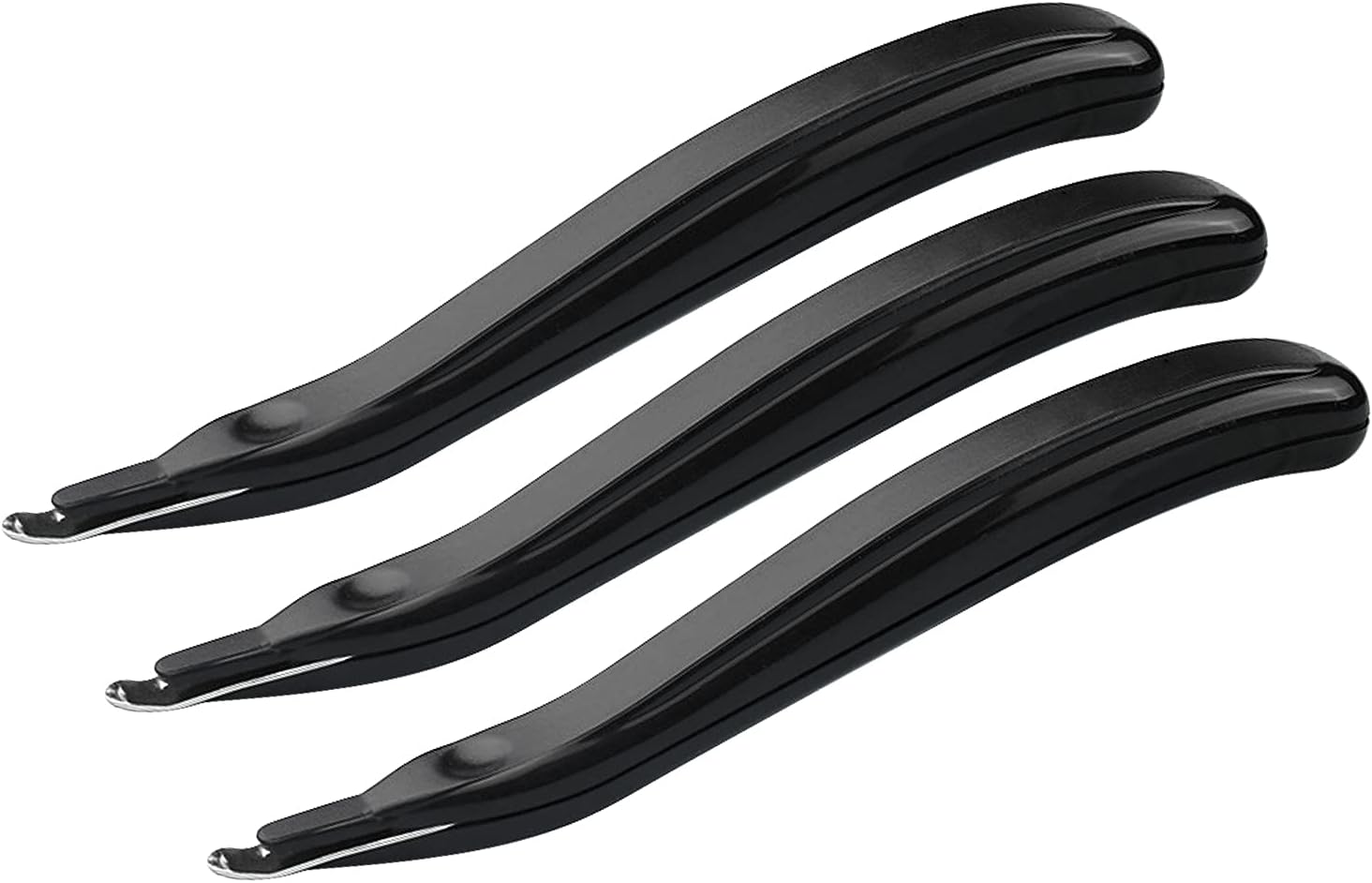 ZZTX 3 PCS Professional Magnetic Staple Remover Puller Staples Remover Staple Removal Tool for School Office Home Black