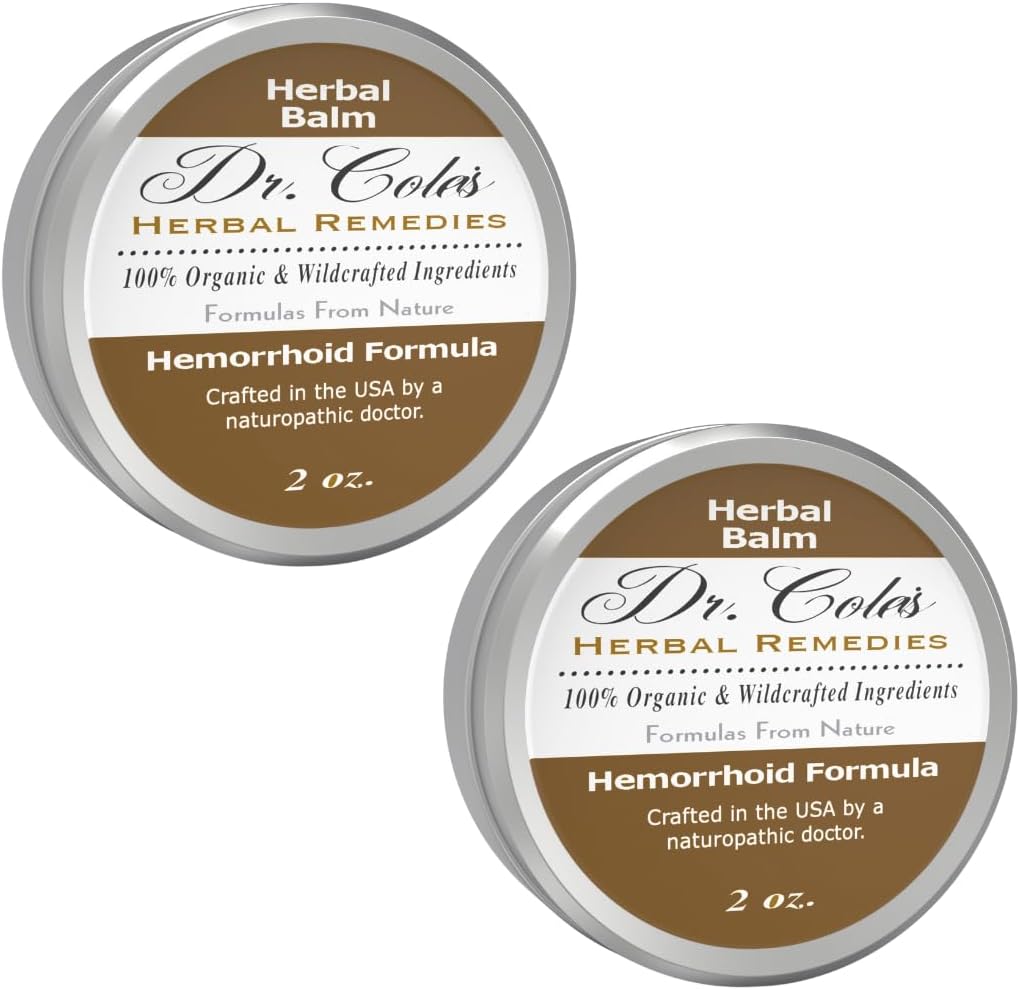 Cole Herbals Hemorrhoid Balm & Ointment - 2 Oz