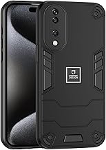 Phone Case Compatible with Honor 90 Smart CLK-NX1,Compatible with Honor X7b 4G CLK-LX1 CLK-LX2 CLK-LX3 / X7b 5G Case Dual-Layer Drop-Proof TPU+PC 2-in-1 Protective Case Black