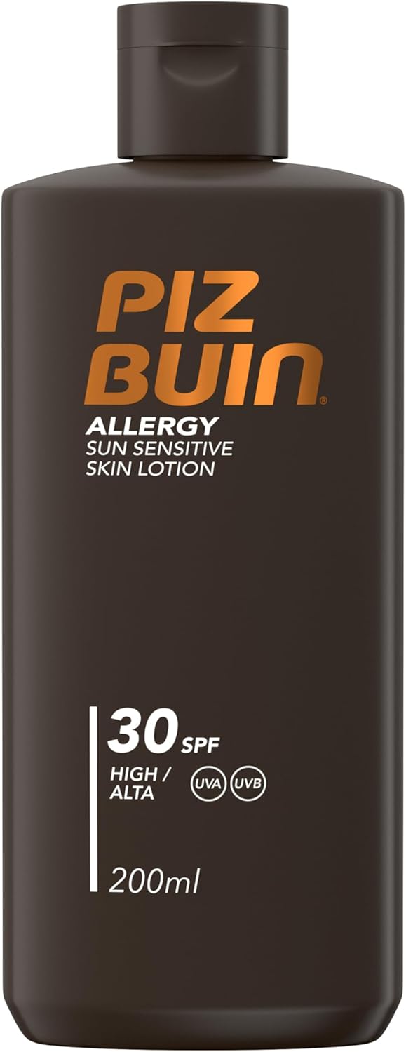 Piz Buin Allergy Sun Sensitive Skin Lotion SPF 30, 200ml