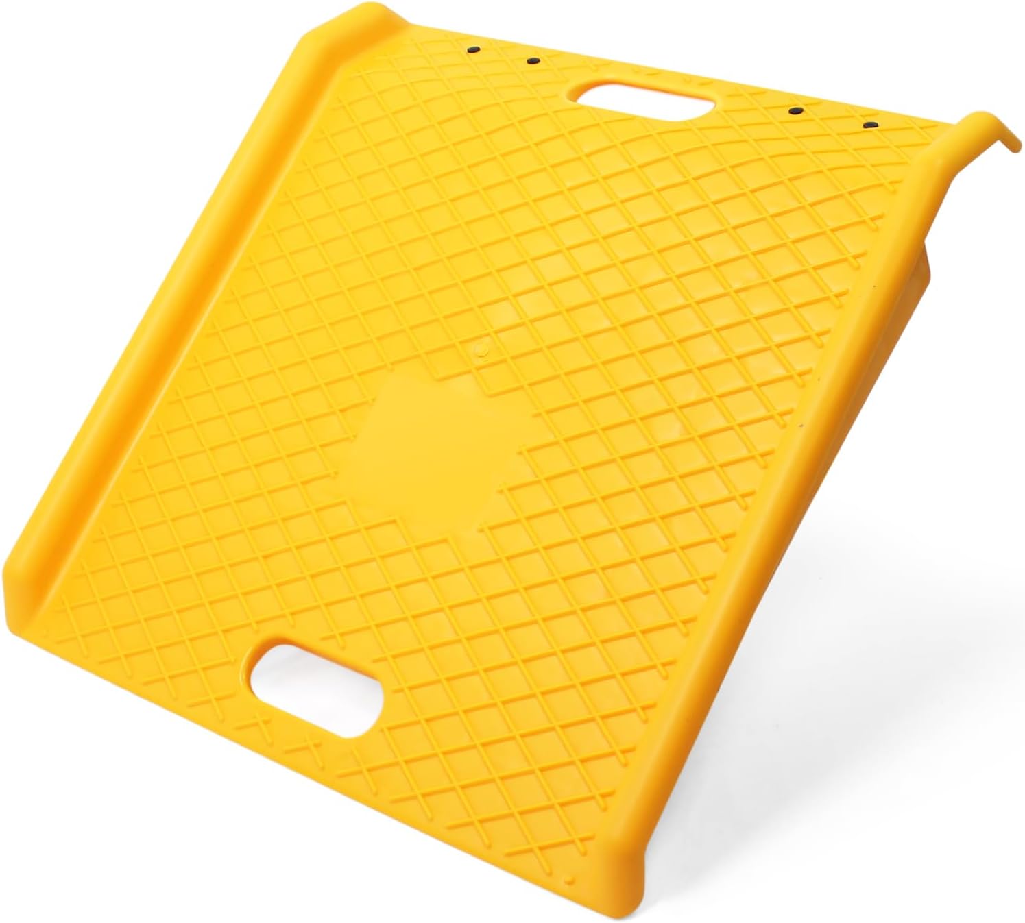 MaxxHaul 50962 Heavy Duty Curb Ramp Portable Poly Threshold Loading Ramp - with 1000lbs Weight Capacity for Furniture Dolly Wheelchair Scooter Hand Truck Moving Cart