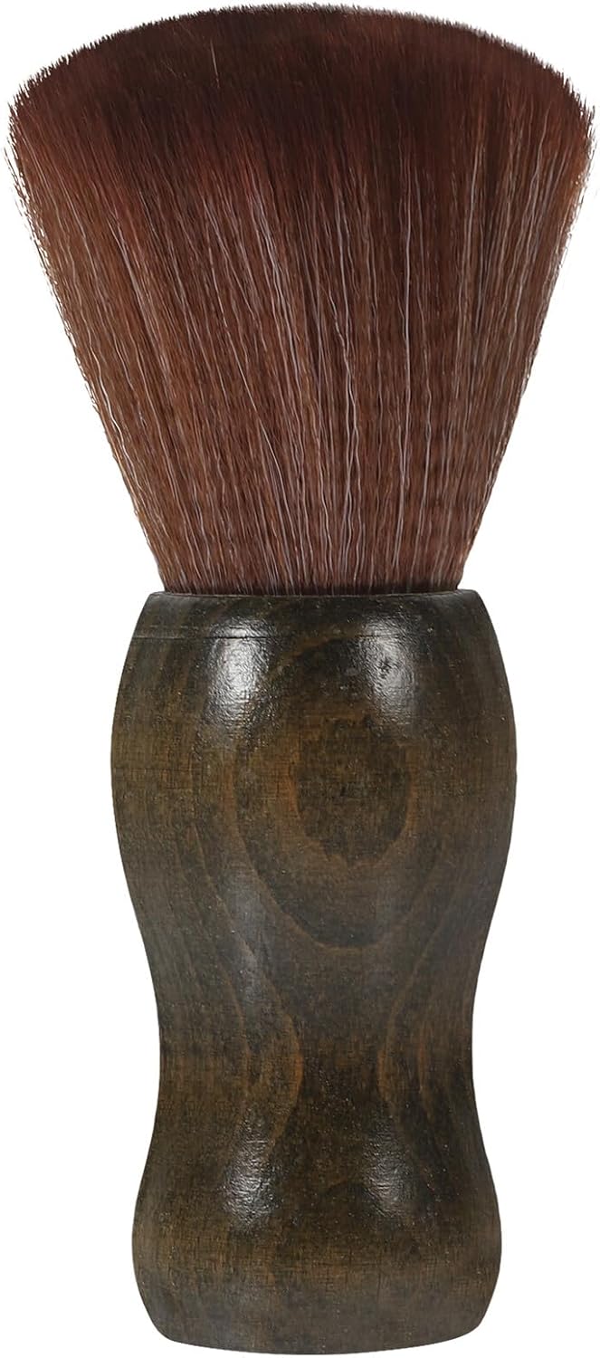 Portable Male Shaving Brush with Nylon Bristles Beard and Mustache Care Tool for Men Hold Personal Grooming Accessory Travel-friendly for Facial Cleansing and Styling