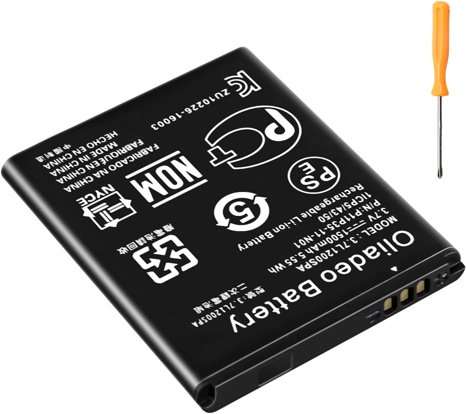 TI 84 Plus CE Battery Replacement Compatible with Texas Instruments
