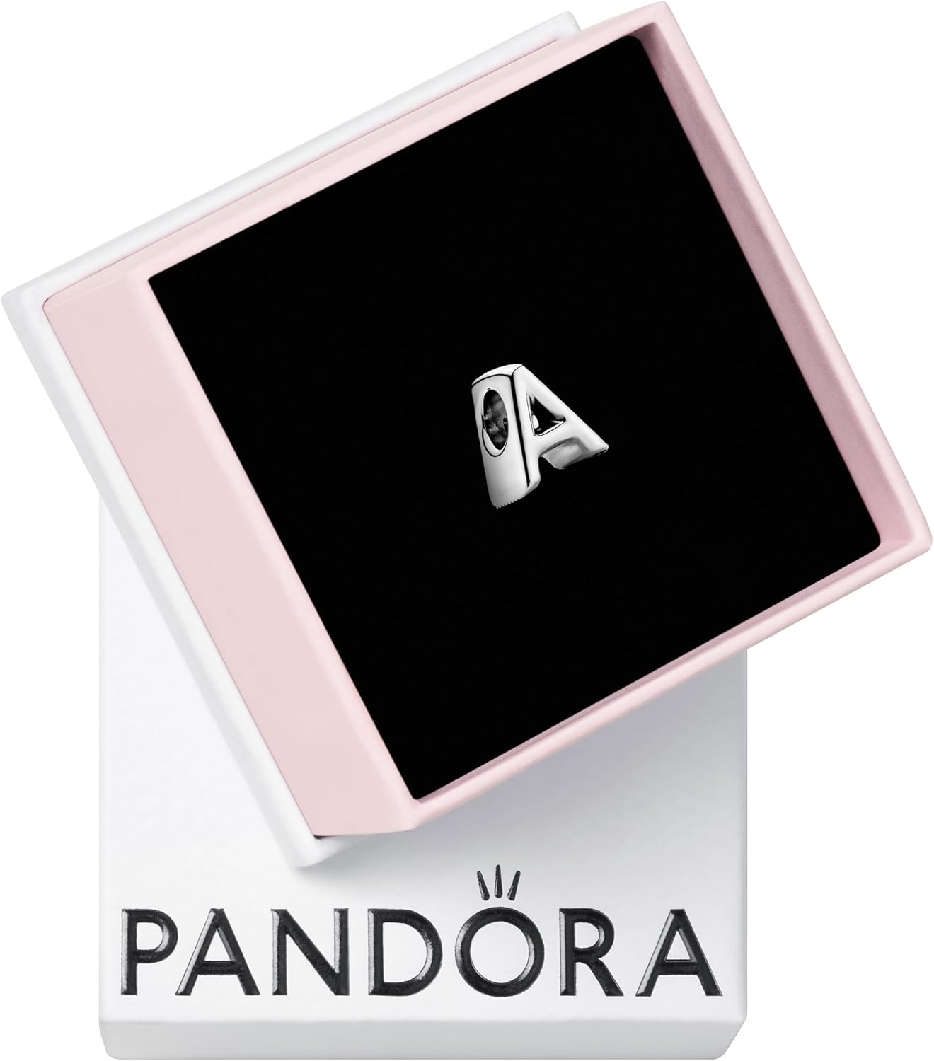 Pandora Alphabet Charm - Compatible Moments - Gift for Her - Made with Sterling Silver - with Gift Box