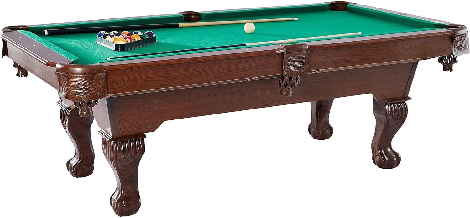 Barrington Billiards Multiple Styles Pool Table, Preassembled Playfields with Complete Billiard Accessory Sets, Perfect for Family Game Rooms | Multiple Styles