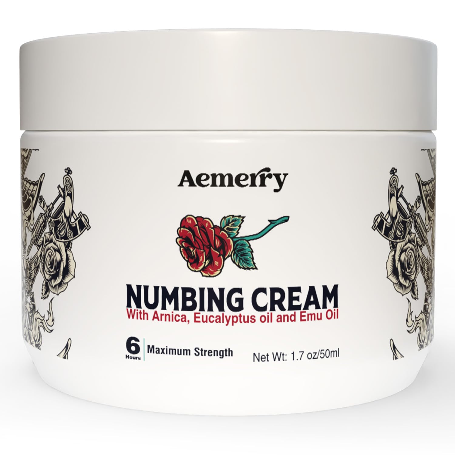 Numbing Cream Maximum Strength: Extra Strength Numbing Cream - Up to 6 Hours Numbness for Multi-Purpose Use - (50ml/1.7oz)