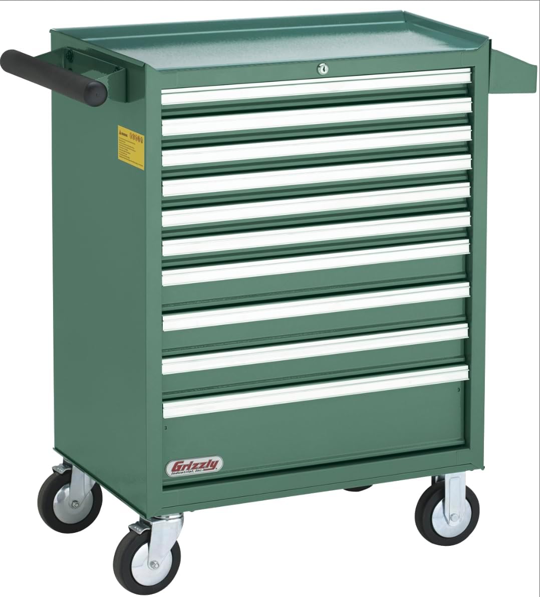 Grizzly Industrial H7730-10-Drawer Rolling Tool Cabinet