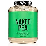 Naked Pea - 5LB 100% Pea Protein Powder from North American Farms - Unflavored Vegan Pea Protein Isolate - Plant Protein Powder, Easy to Digest - 76 Servings