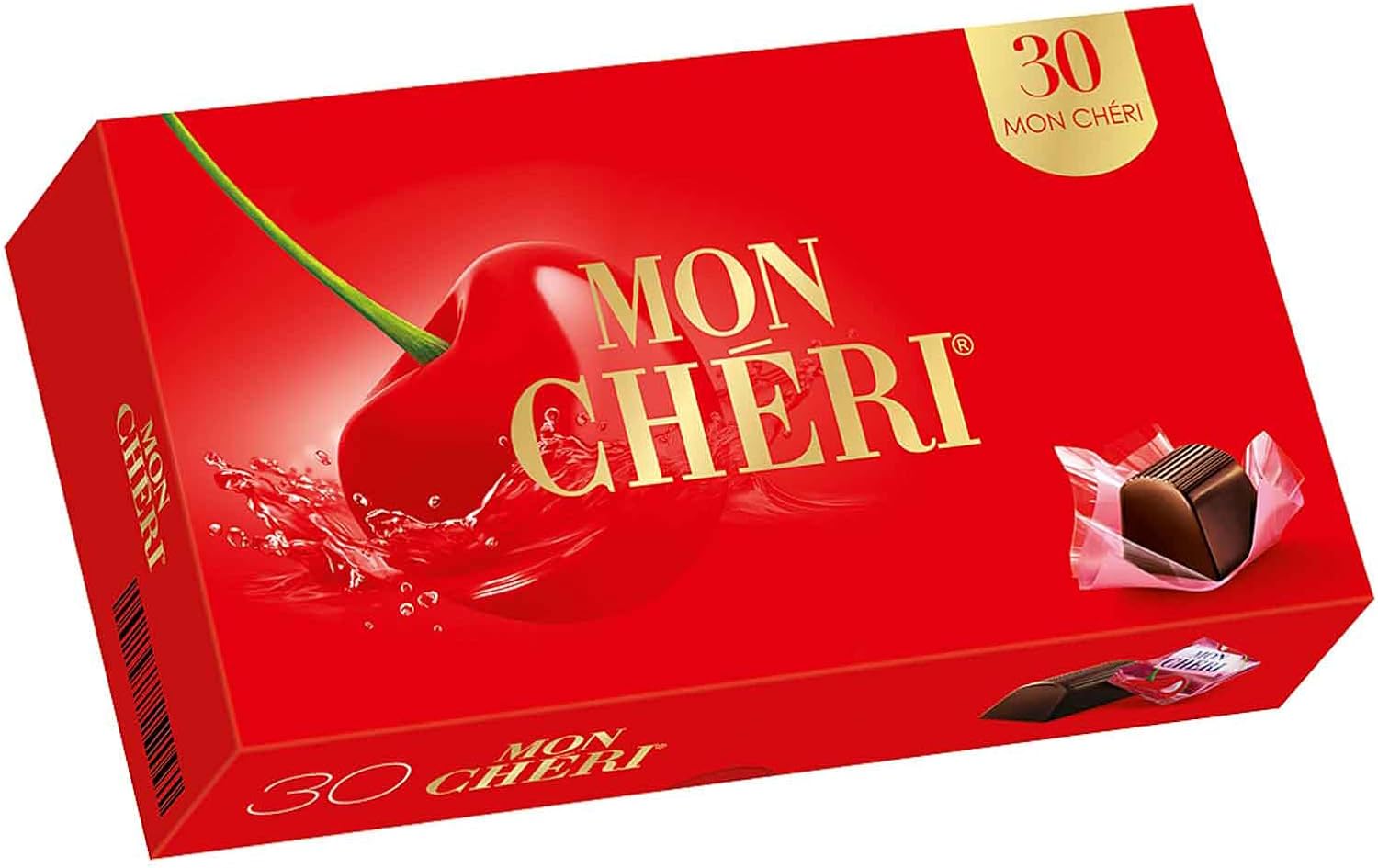 Mon Cheri Cherry Liqueur Chocolates Box 315g - imported by DFB