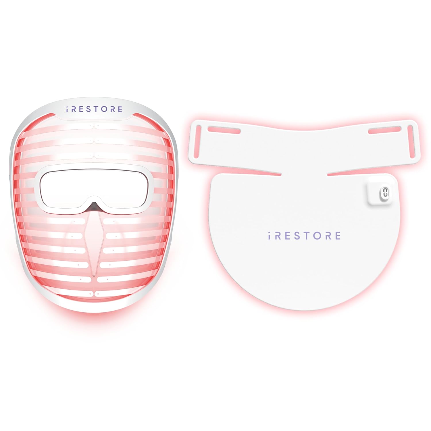 iRestore Illumina Advanced LED Skincare Bundle: Face, Neck & Chest Anti-Aging Mask