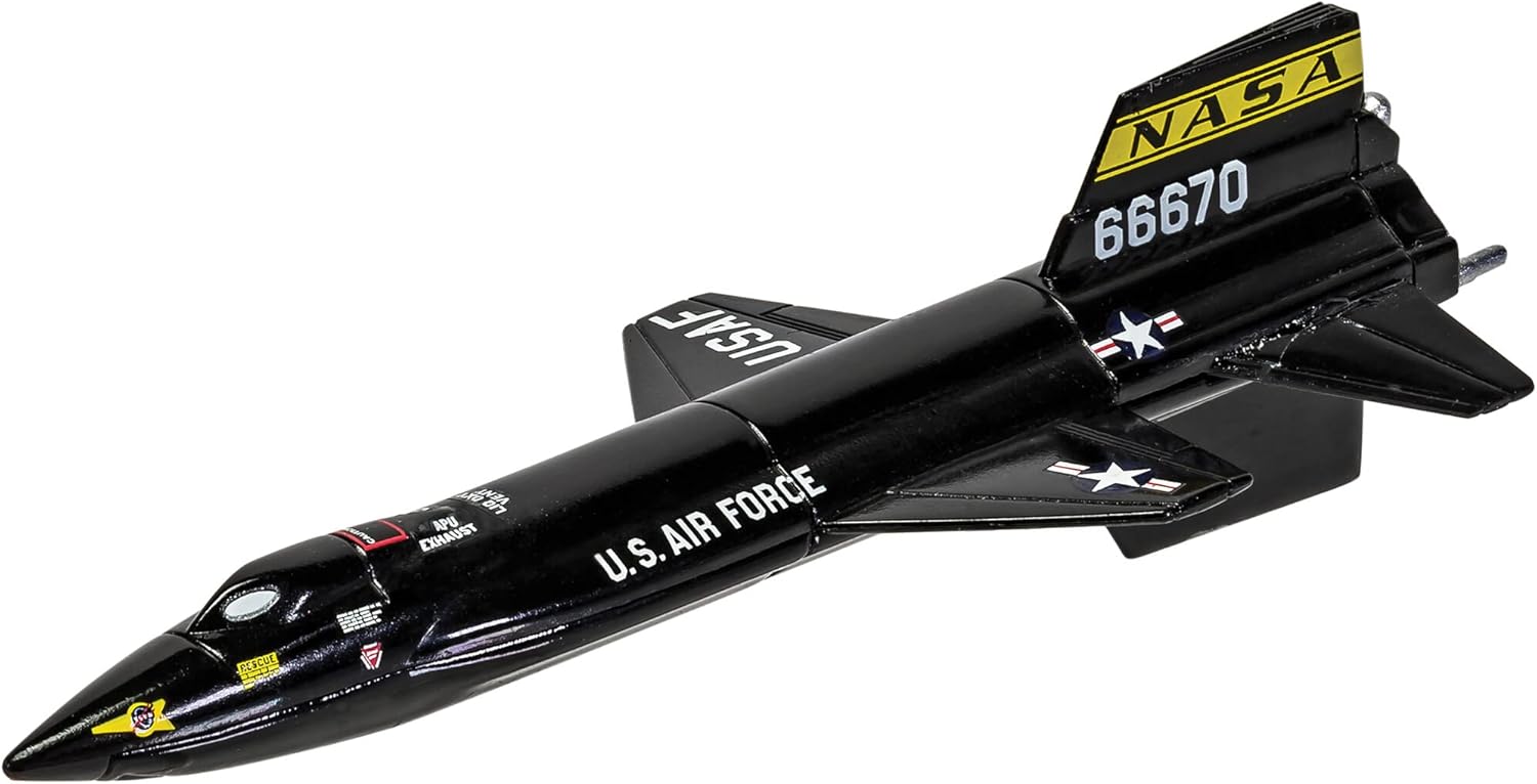 Corgi Diecast Smithsonian Collection North American X-15 Miniature Scale Display Model Aircraft CS913053 Black