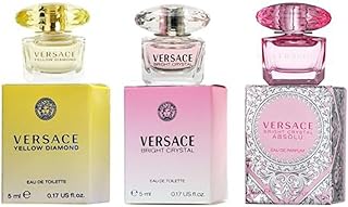 Versace Miniature Variety Trio Collection Perfume Gift Set for Women