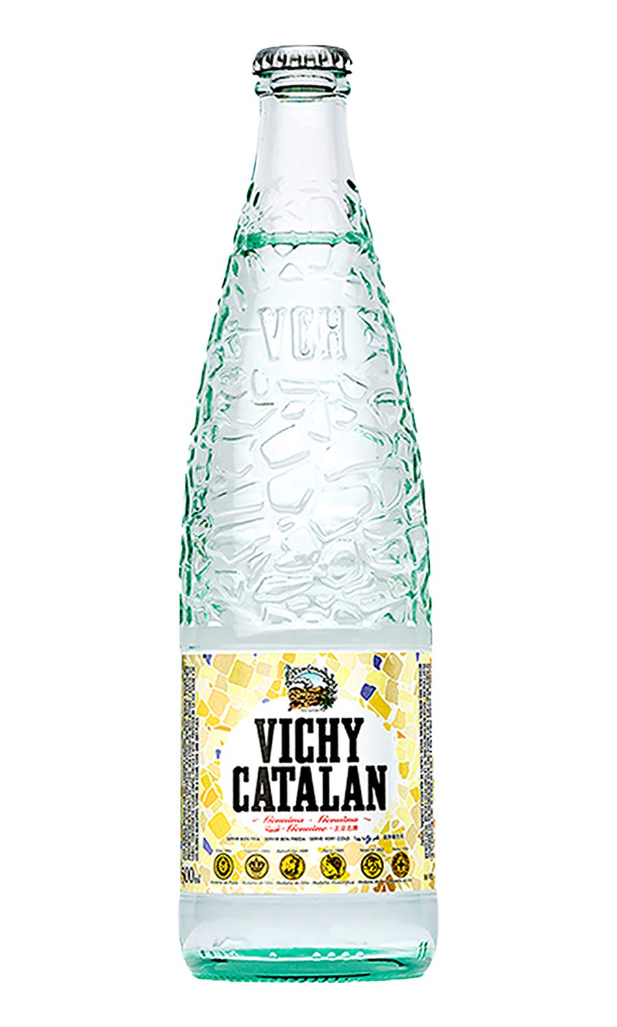 Vichy Catalan - Sparkling Mineral Water - 16.9 oz (500 mL) (10 Glass Bottles)