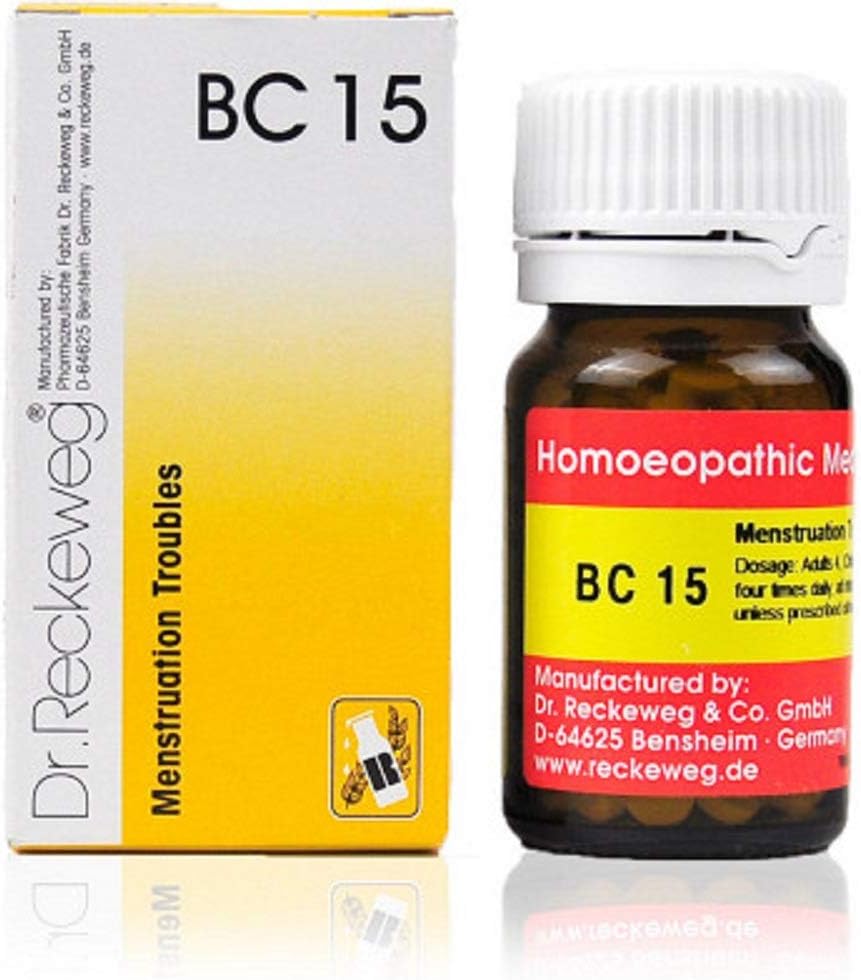 Pack of 5 Dr. Reckeweg Bio-Combination 15 (BC 15) Homeopathic Remedies by Exportmall
