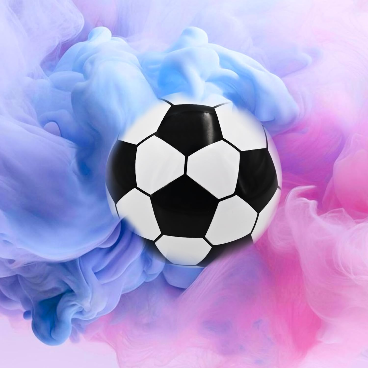 Gender Reveal Soccer Ball with Powder Gender Reveal Powder Balls for Baby Gender Reveal Ideas Exploding Party Ball Kit Soccer with Pink Blue Powder for Explosion Party