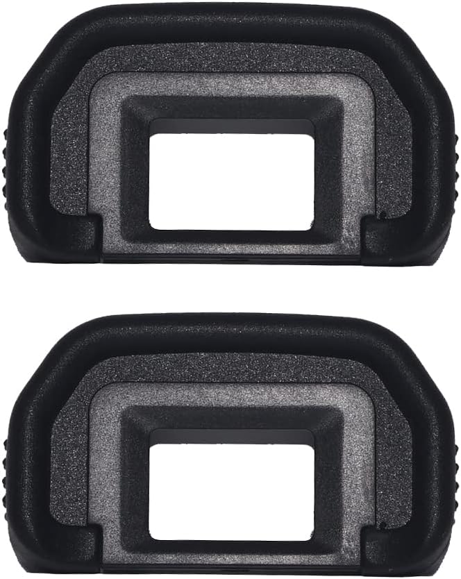 Komet 90D Eyepiece Camera Viewfinder, Compatible for Canon EOS 90D 80D 70D 60D 50D 40D 20D/5DII 6DII, Replaces EB (2 Packs)