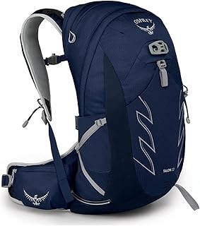 Osprey Talon 22L Men's Hiking Backpack with Hipbelt, Ceramic Blue, L/XL