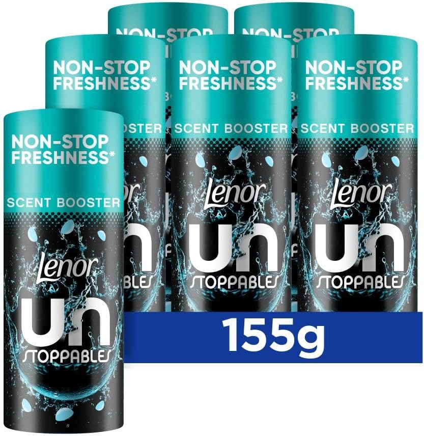 Lenor Unstoppables Fresh, 6 Packs x 155g, Scent Booster