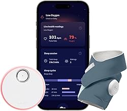 Owlet Dream Sock® - FDA-Cleared Smart Baby Monitor - Track Live Pulse (Heart) Rate, Oxygen in Infants - Receive Notifications