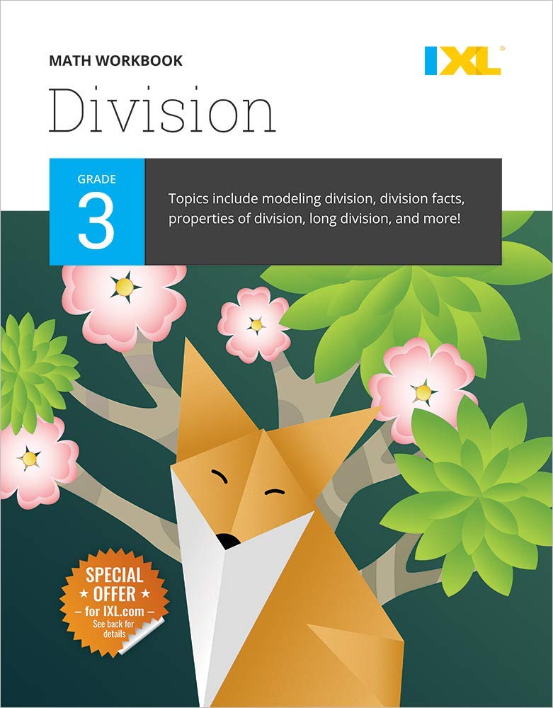IXL Math Workbook: Grade 3 Division (IXL Topic-Specific Workbooks)