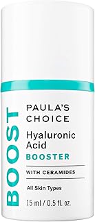Paula's Choice BOOST Hyaluronic Acid Booster with Ceramides for Lightweight Deep Hydration, Concentrated Serum, 0.5 Fl Oz
