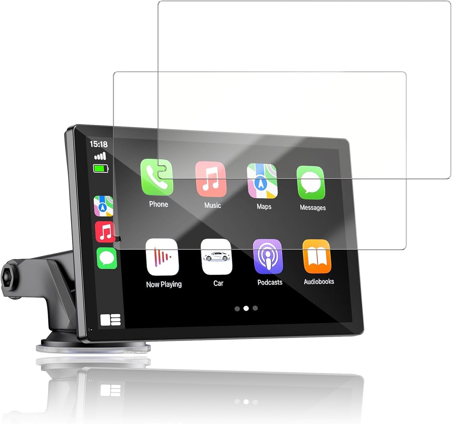 [2pack] Screen Protector for HAUXIY Q9S Car Carplay Screen 9inch, HD Protective Film,6h Hardness,Scratch,Anti-Fingerprin,Protective Film for HAUXIY Q9S Carplay(Not tempered glass)