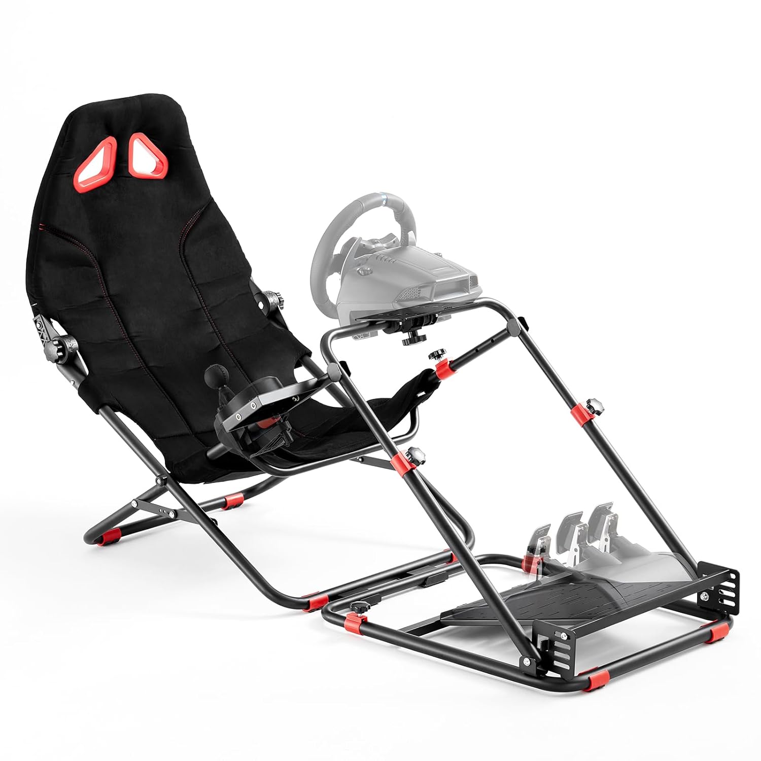 DIWANGUS Sim Racing Cockpit Split-Type Structure Racing Simulator Cockpit For Logitech G29 G920 G923 G27 G25 for Thrustmaster T248X T248 T300RS Xbox PS4 PS5 Foldable Adjustable Sim