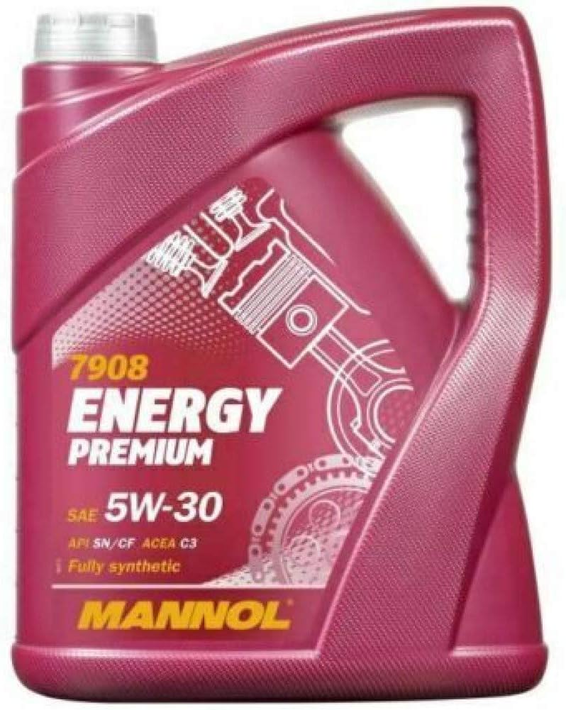 MANNOL Energy 5W30 C3 Fully Synthetic Engine Oil, 5 Litres