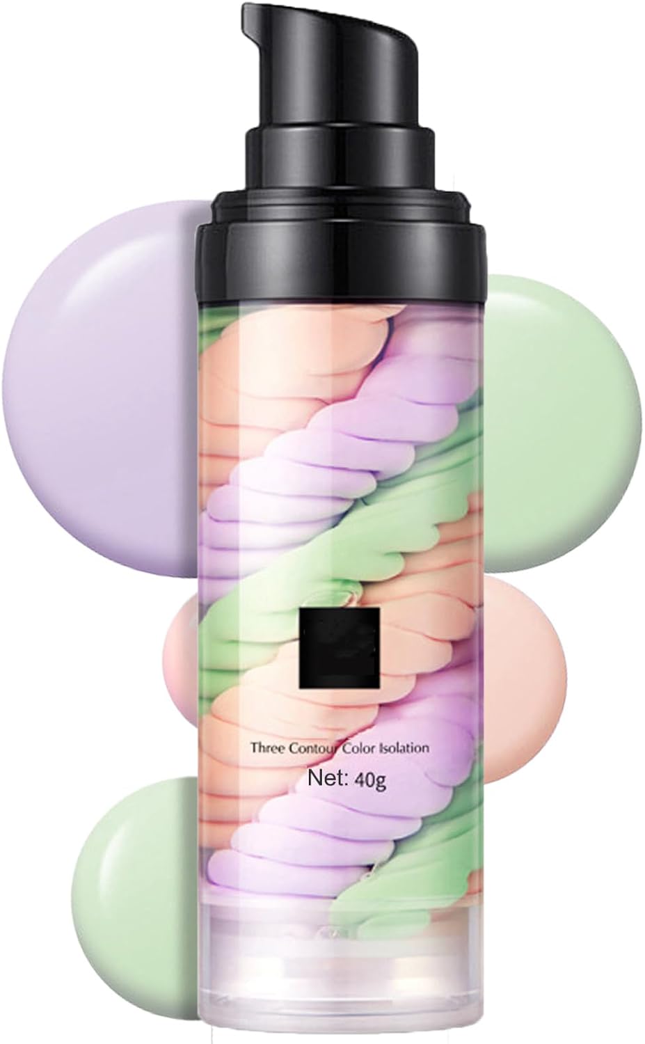 SONGQEE One Step Color Corrector Face Primer, Skin Perfecting Primer Isolation Cream, Skin Tone Correcting and Brightening Makeup Primer, Oil Control Moisturizing, Vegan Friendly