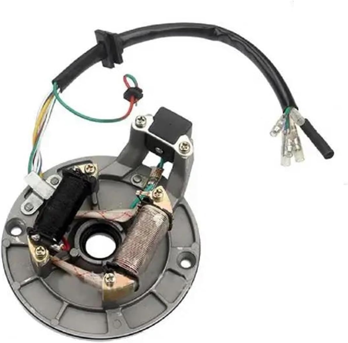 Motorbike Stators for 50 Cc 70 Cc 110 Cc 125 Cc 4 Stroke 1 Set Ignition Stator Wiring Harness Ignition Coil Magnetoes Stator Ignition Stator