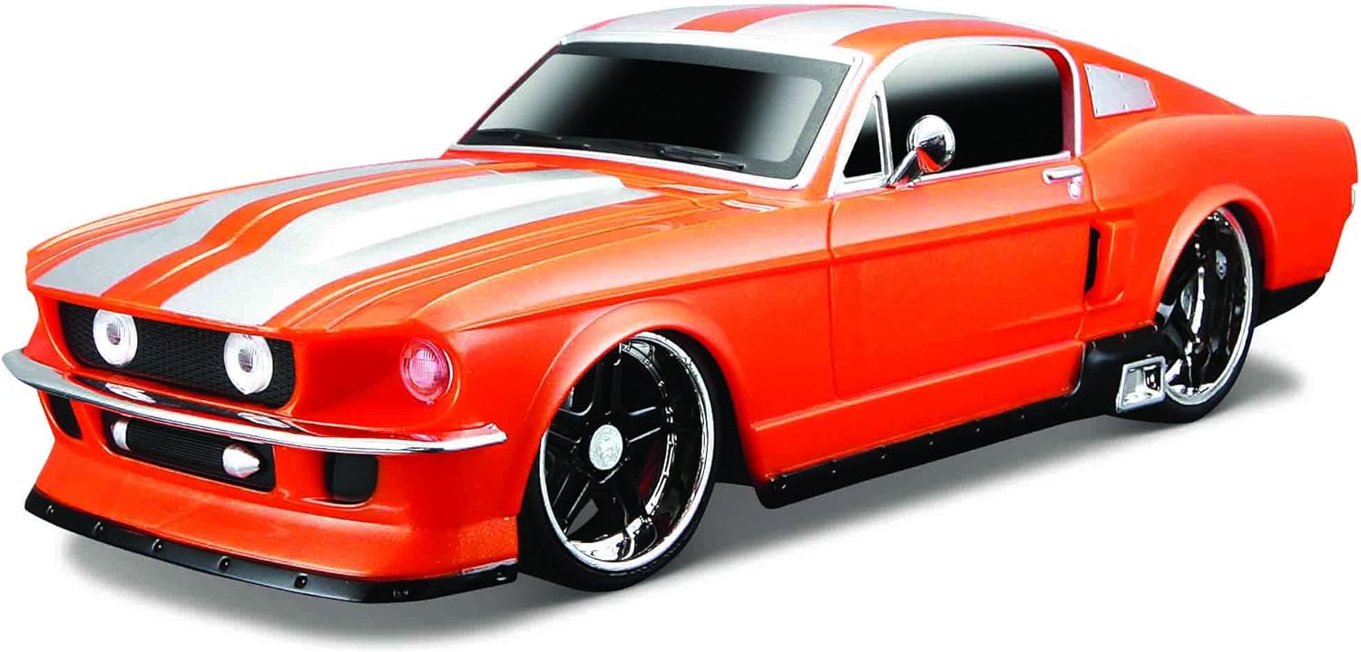 Maisto M81520 Tech R/C 1967 Ford Mustang GT Car-2.4GHZ-1:24 Scale Radio Control Vehicle Age 5+, Multiple
