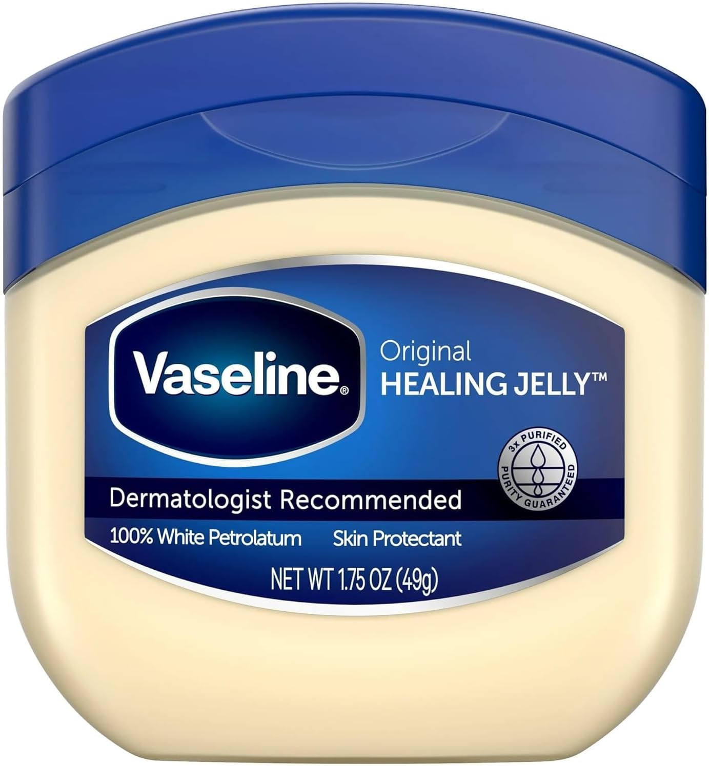 Vaseline Original Petroleum Jelly 50ml - Pack of 4