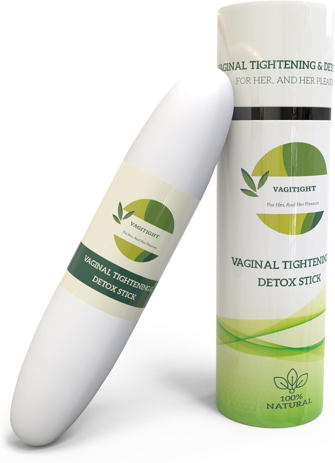Vagitight Vaginal Tightening & Rejuvenation – Doctor Approved for Natural Balance – Feminine Hygiene Wand for Odor, pH Support & Confidence – 100% Organic Herbal Formula